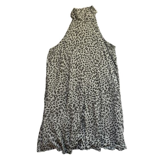 Anthropologie Dresses & Skirts - Cloth & Stone Anthropologie Animal Print Cheetah High Neck Dress‎ Small